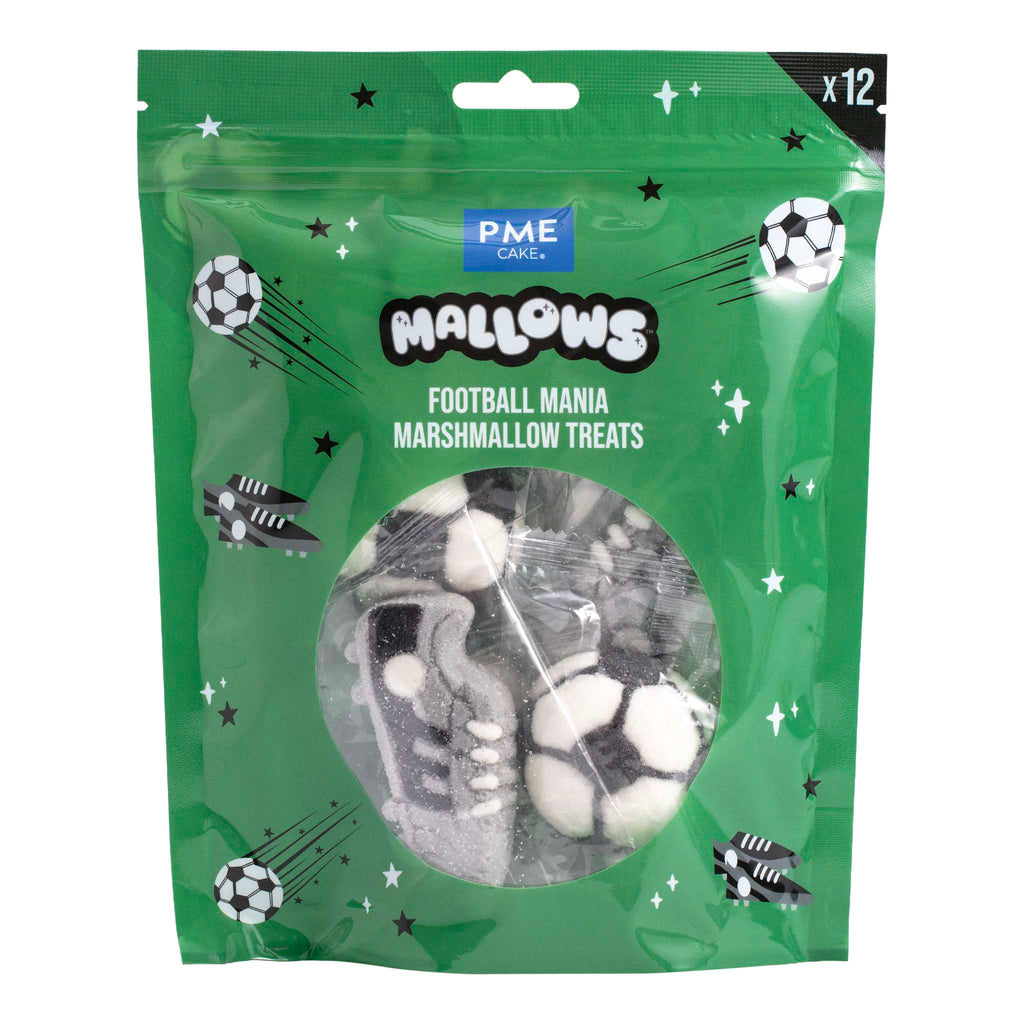 Football Mania Marshmallow Treats Pk/12 (180g / 6.34oz)