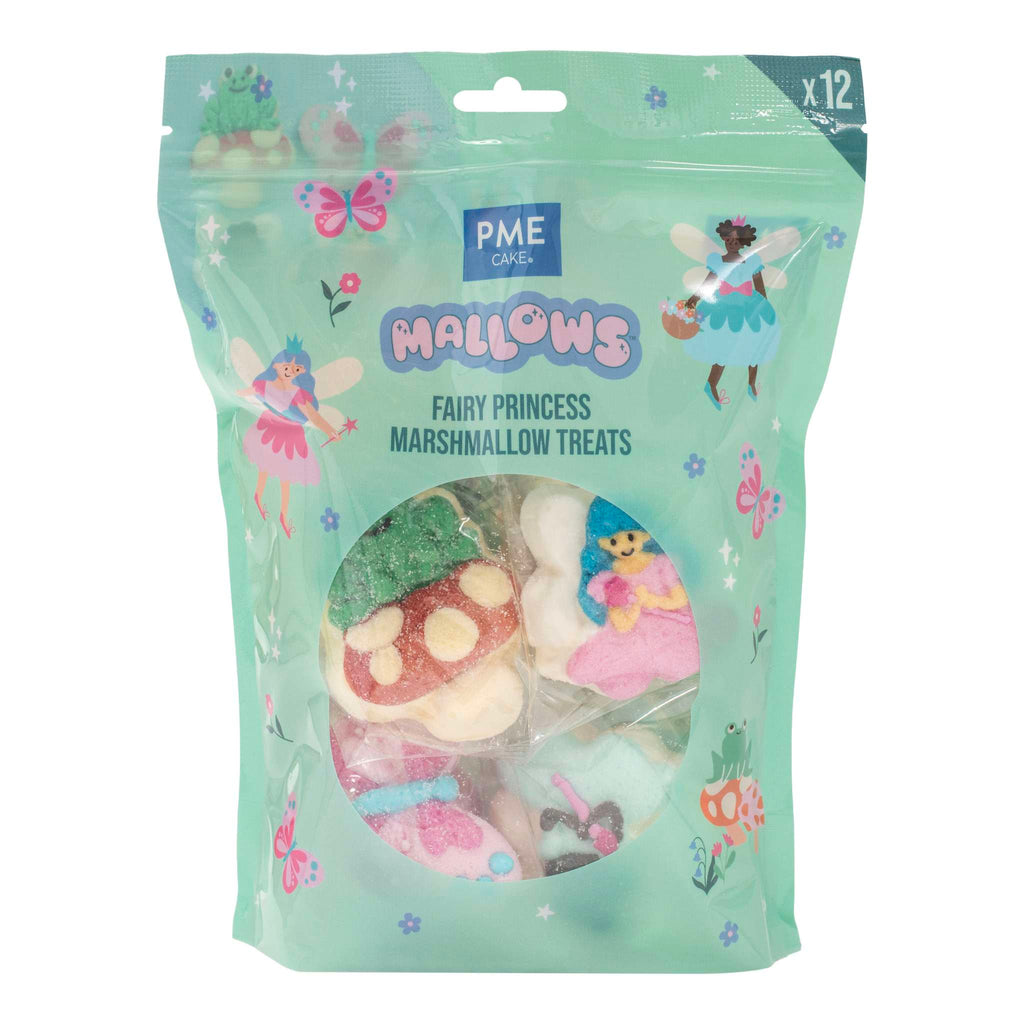 Mallows - Marshmallow Treats - Feenprinzessin, 12er-Pack