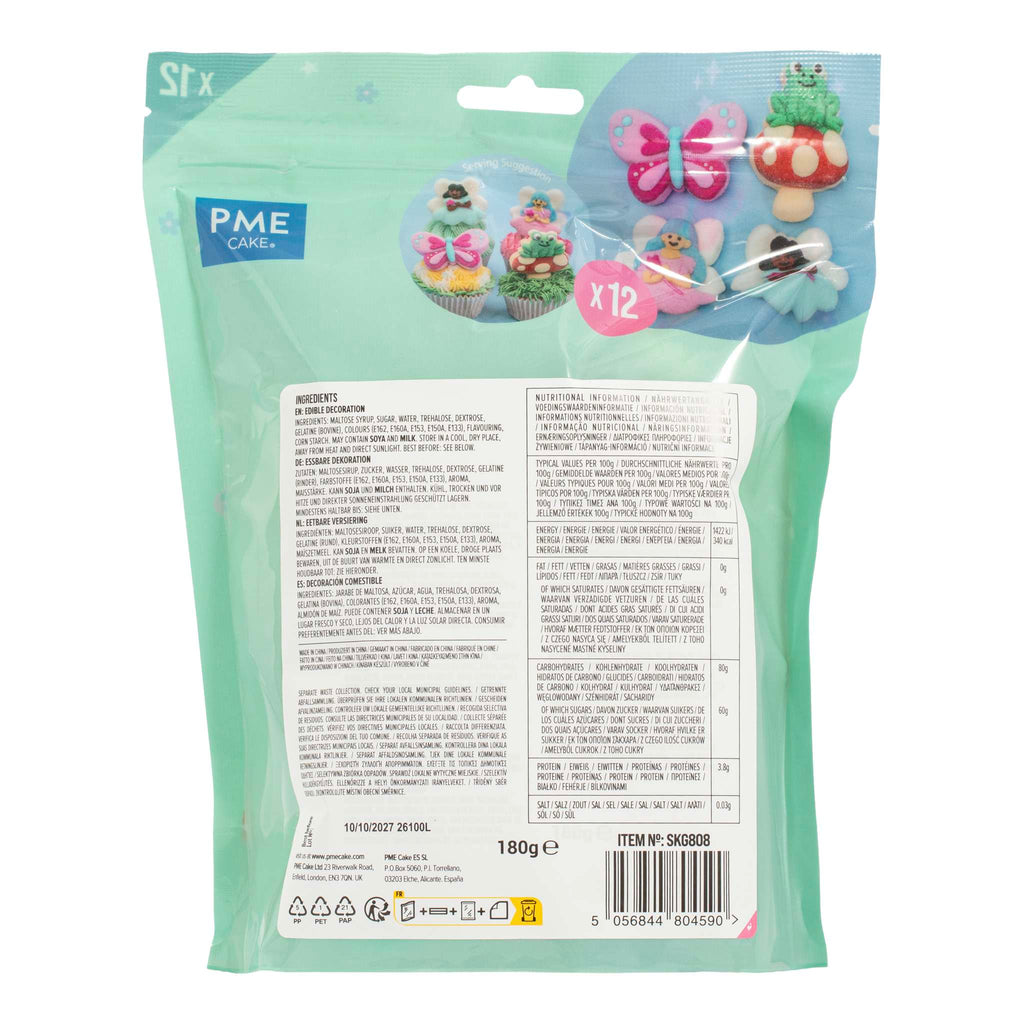 Mallows - Marshmallow Treats - Feenprinzessin, 12er-Pack