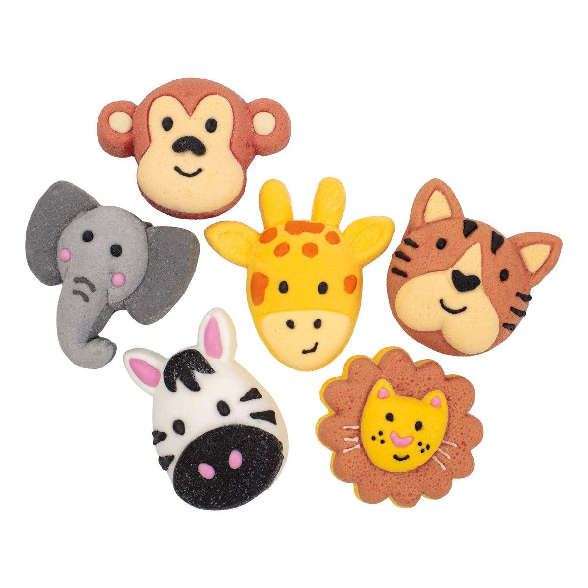 Mallows - Marshmallow Treats - Animaux de Fête, Pack de 12