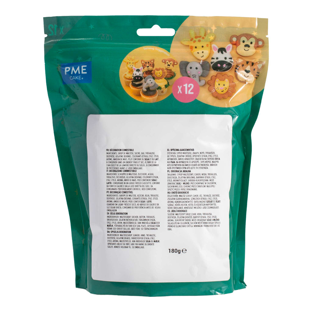Mallows - Marshmallow Treats - Animaux de Fête, Pack de 12