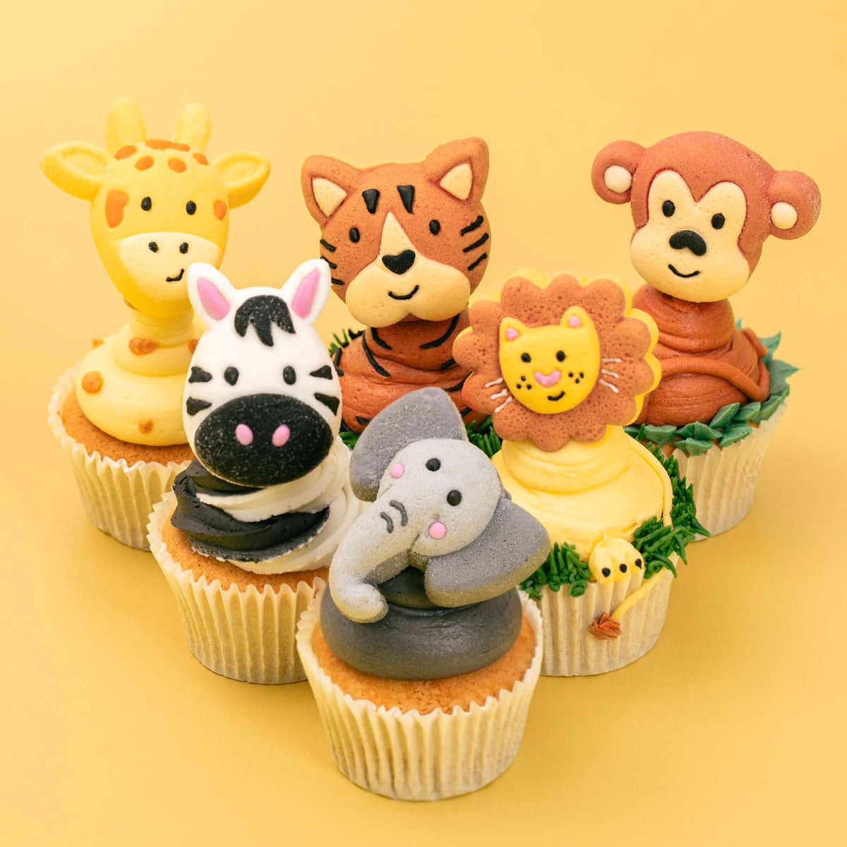 Mallows - Marshmallow Treats - Animaux de Fête, Pack de 12