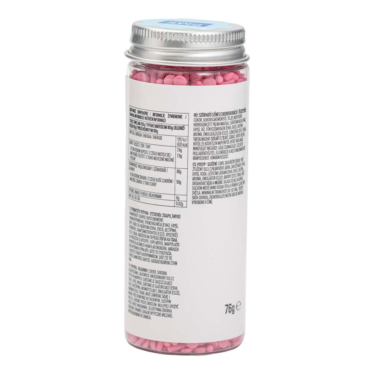 Streusel-Mischung für Kuchen - Pink (76g / 2,68oz)