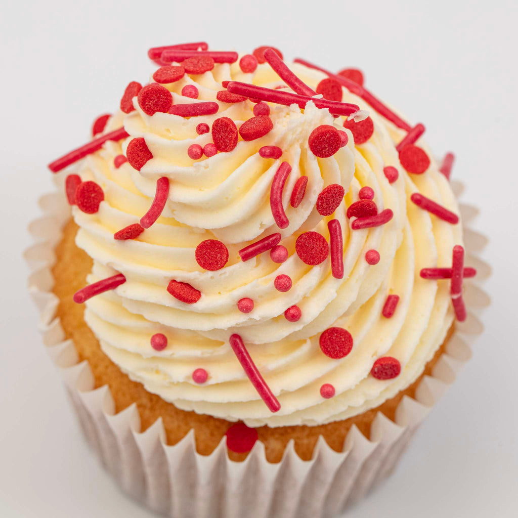 Mélange de sprinkles pour gâteau - Rouge (76g / 2,68oz)