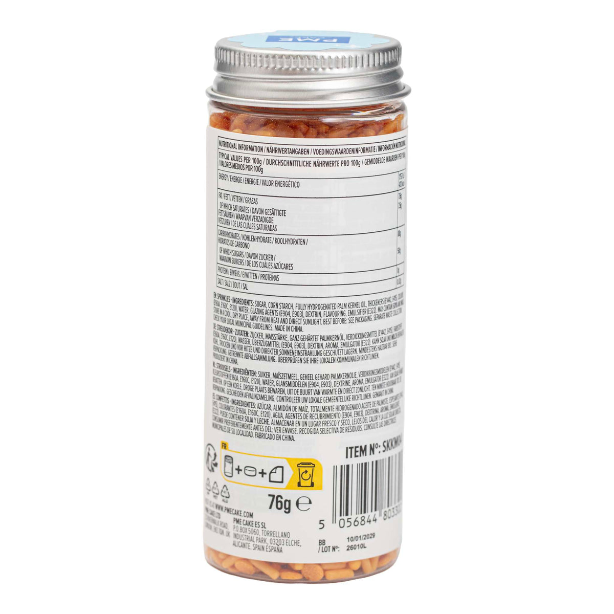 Strooiselmix - Oranje (76g / 2,68oz)