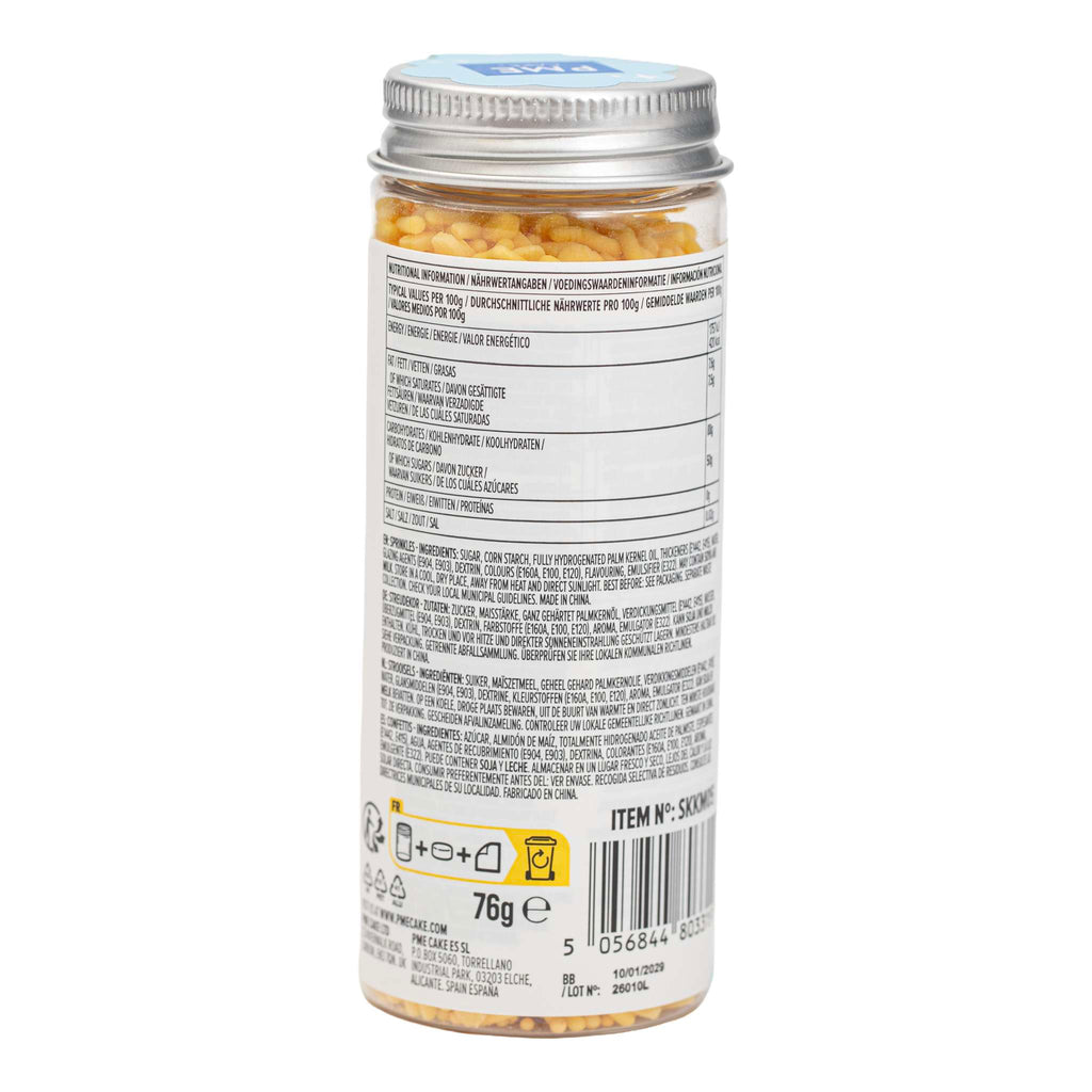 Streusel-Mischung für Kuchen - Gelb (76g / 2,68oz)