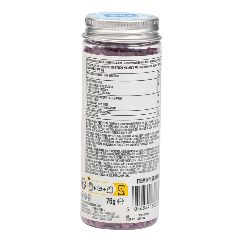 Streusel-Mischung für Kuchen - Lila (76g / 2,68oz)
