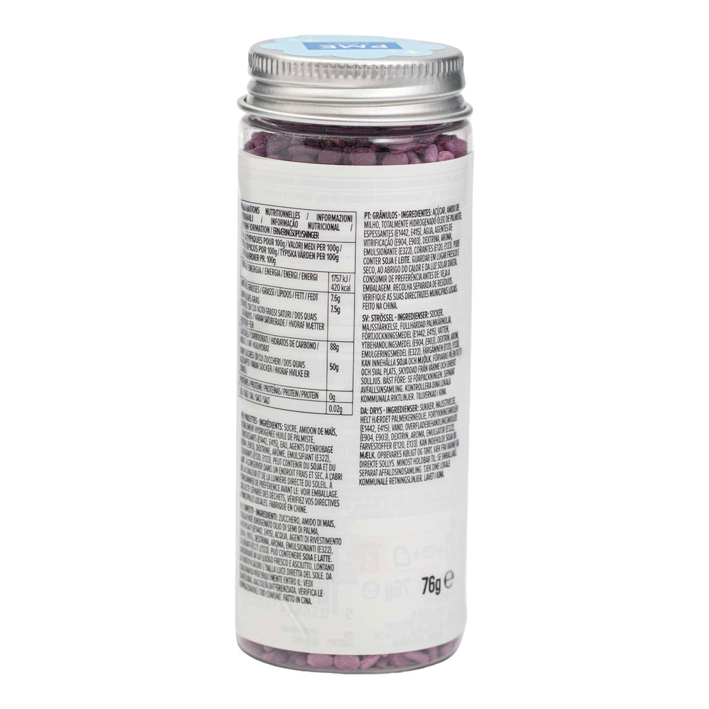 Streusel-Mischung für Kuchen - Lila (76g / 2,68oz)