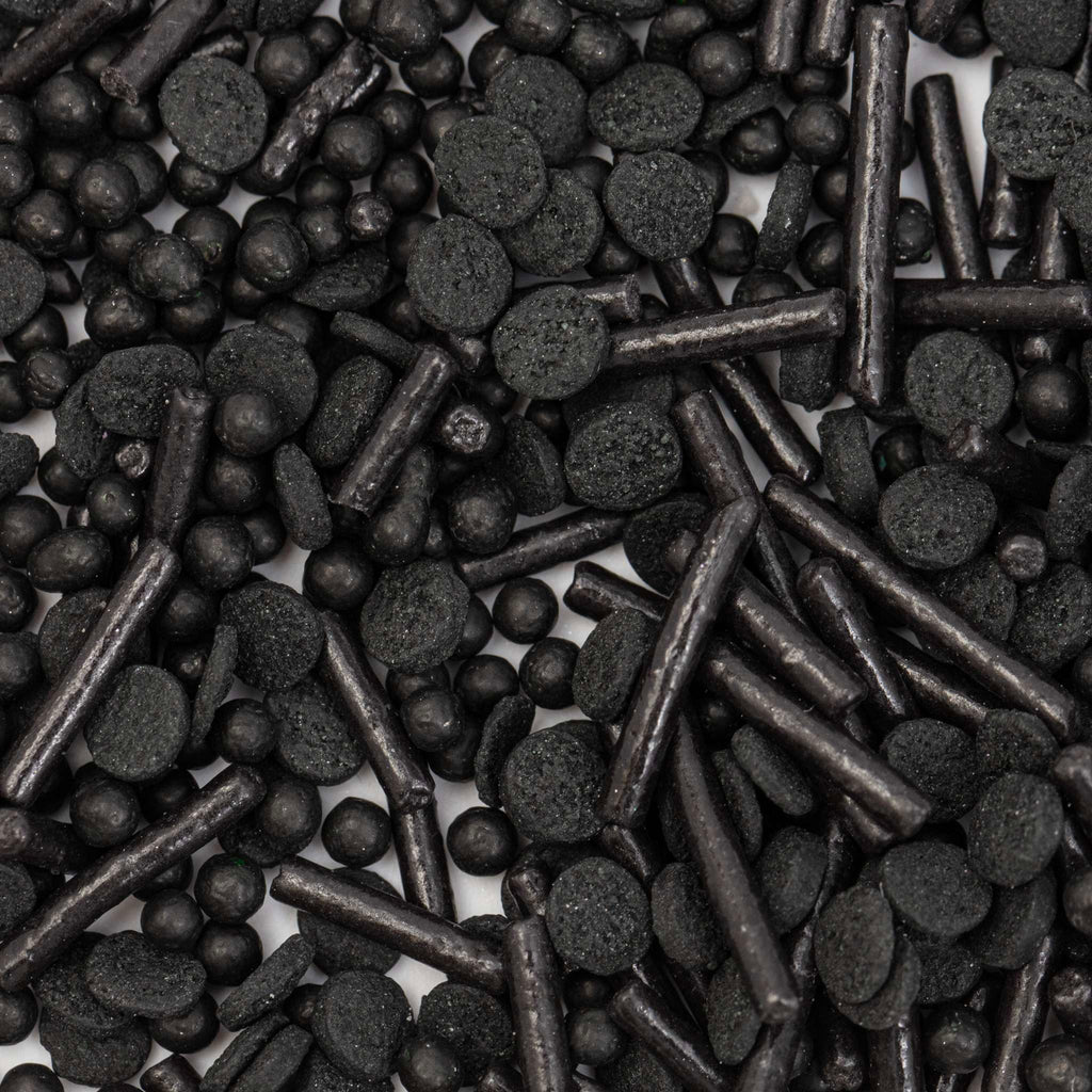 Mélange de sprinkles pour gâteau - Noir (76g / 2,68oz)