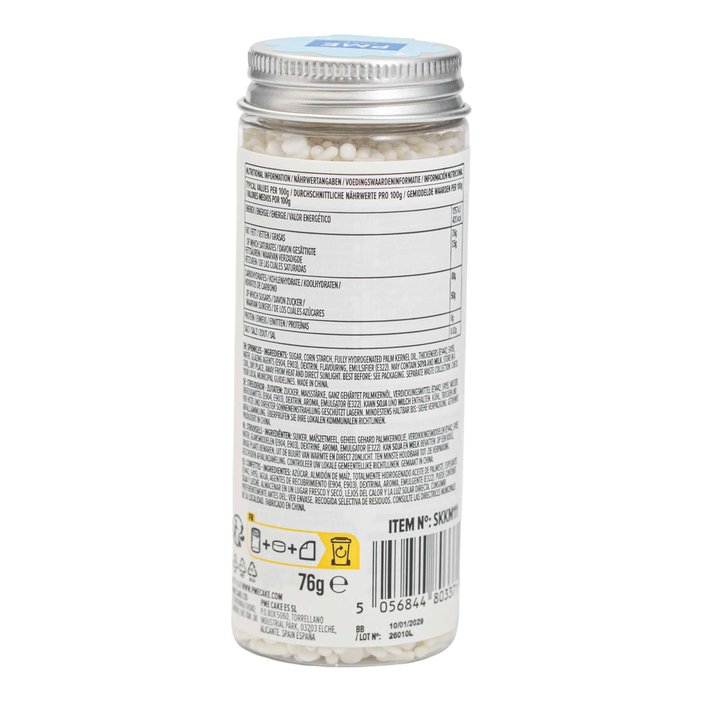 White Sprinkle Mix (76g)