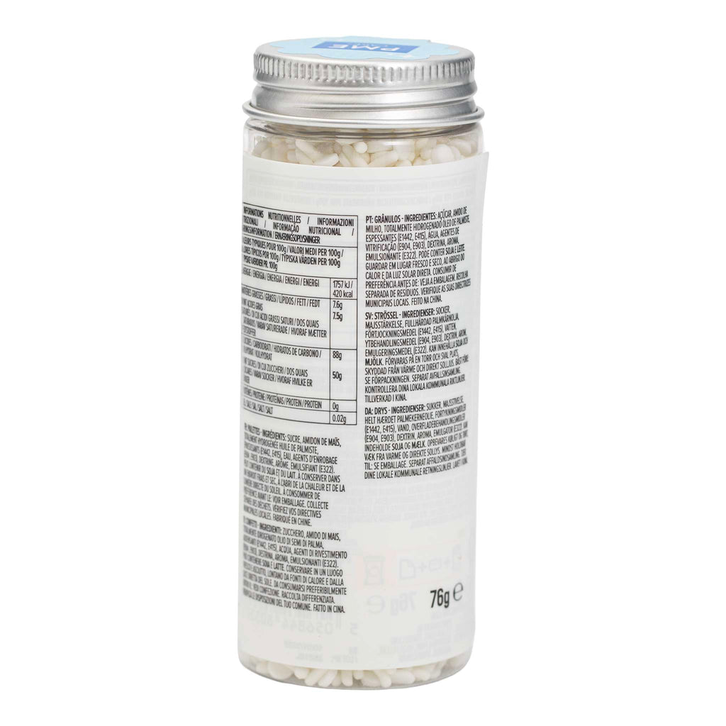 White Sprinkle Mix (76g)
