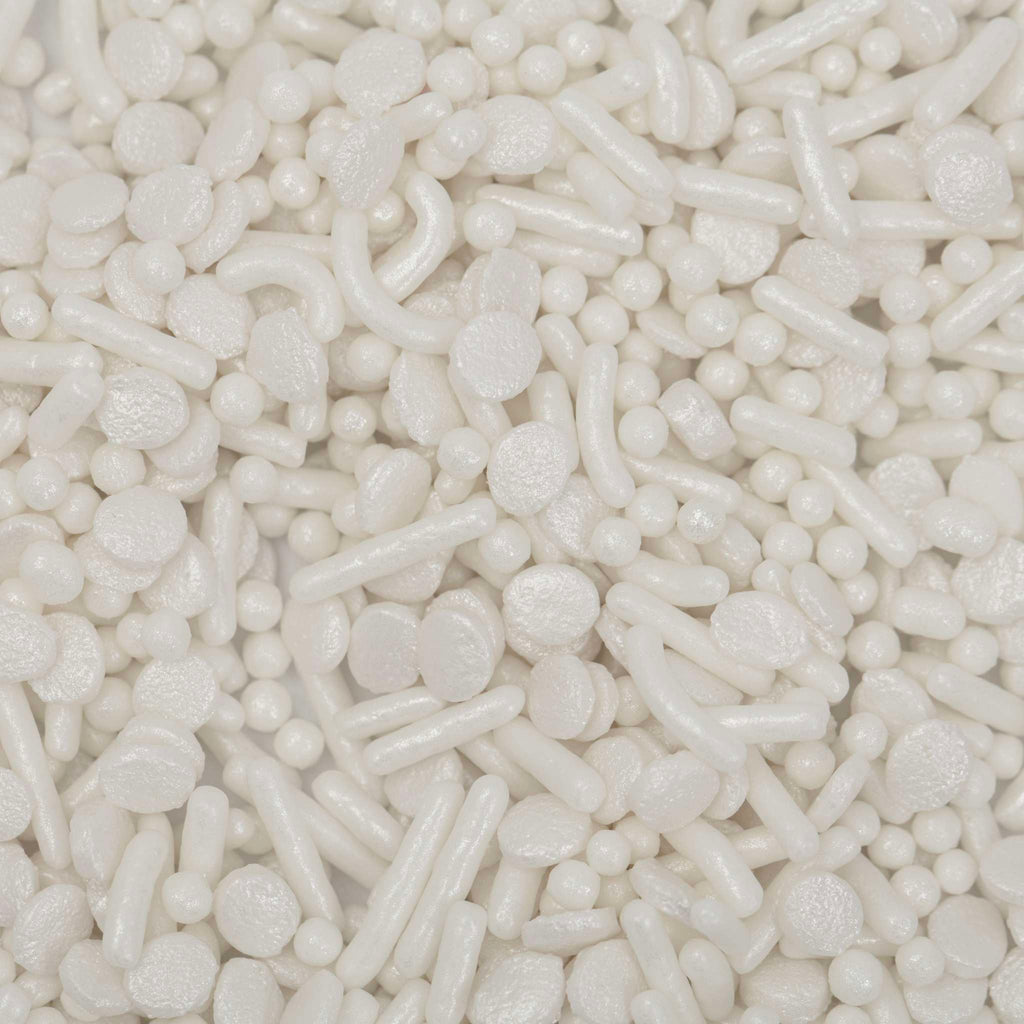 White Pearl Sprinkle Mix (76g)