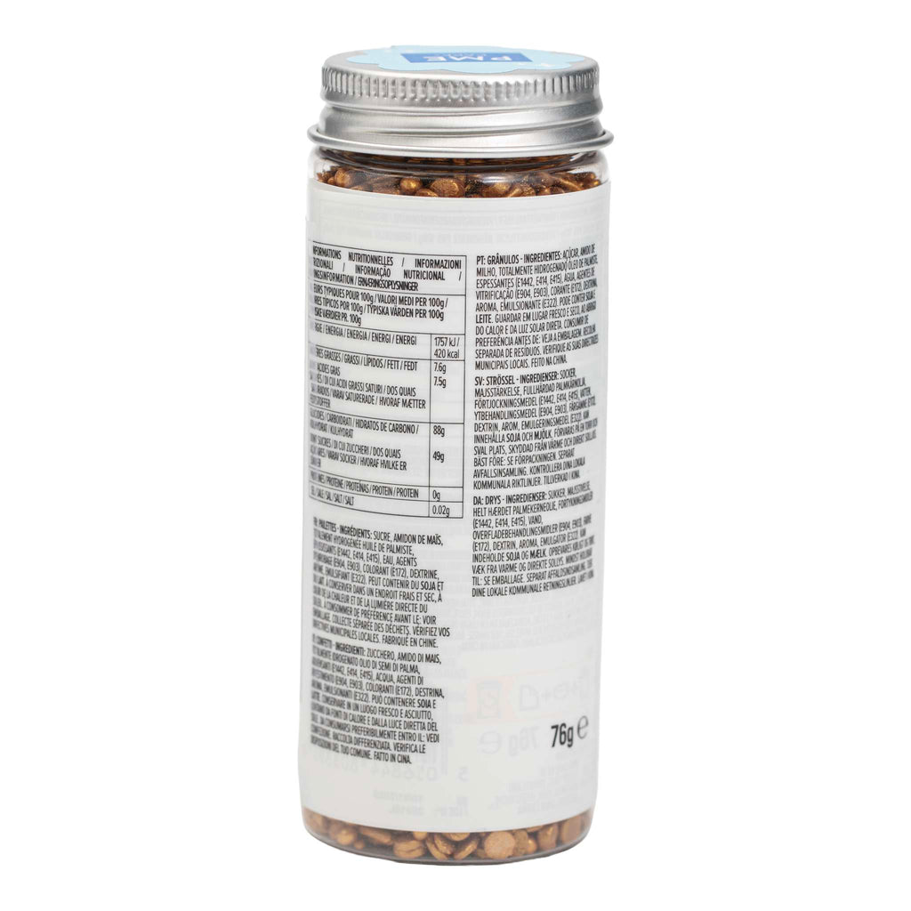 Gold Sprinkle Mix (76g)