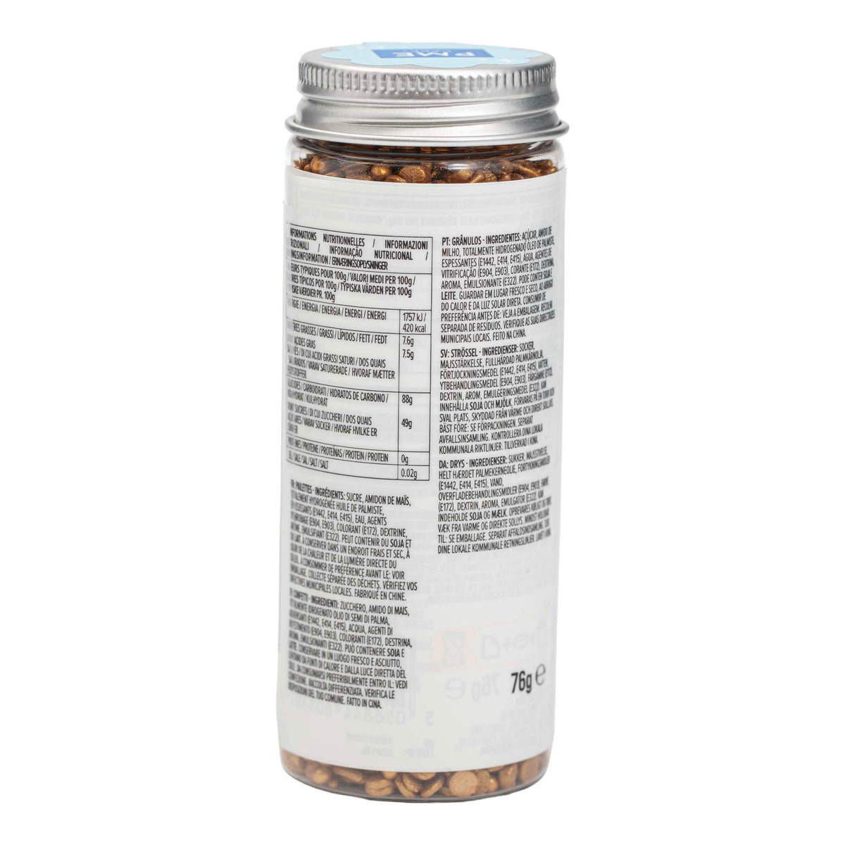 Gold Sprinkle Mix (76g)