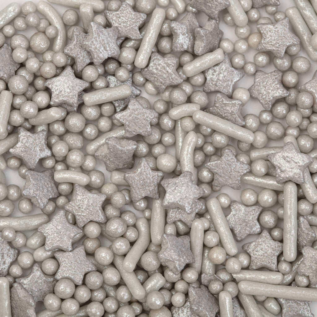 Silver Sprinkle Mix (76g)