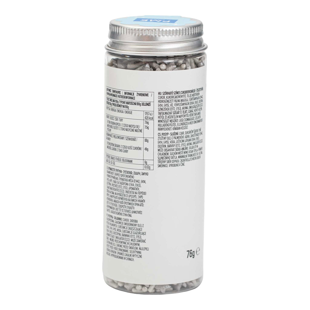 Silver Sprinkle Mix (76g)