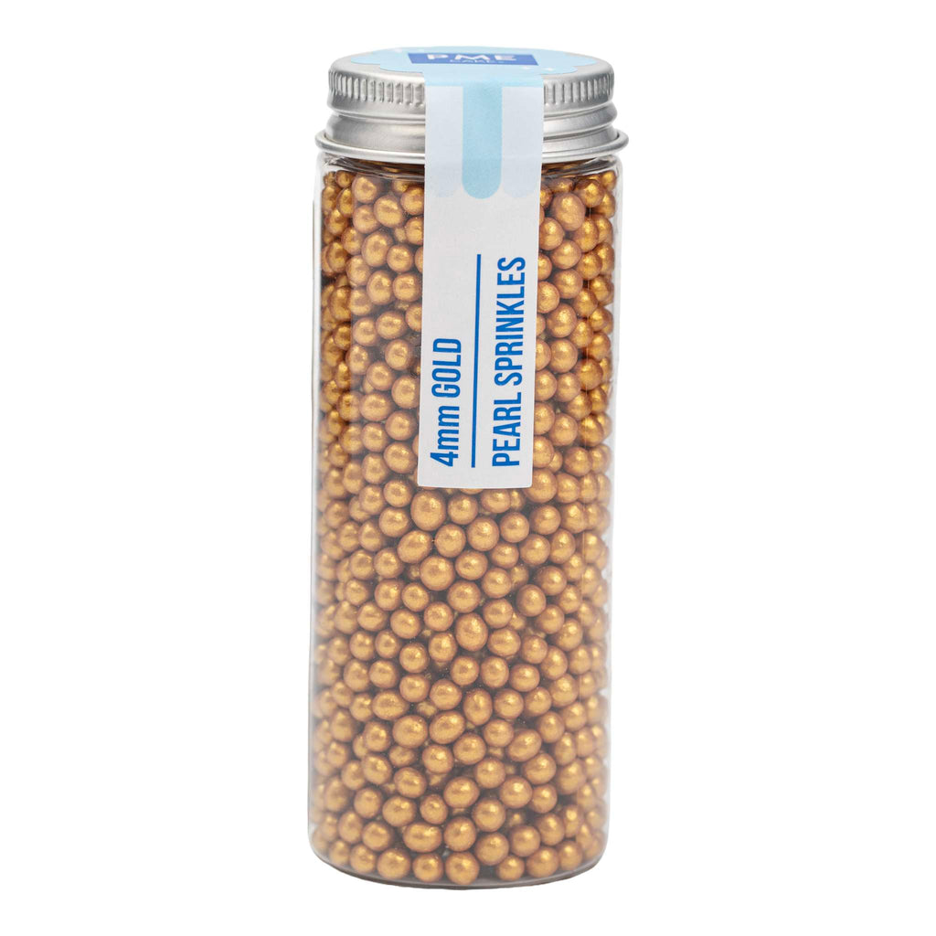Parelstrooisels - Goud 4mm (74g / 2,61oz)