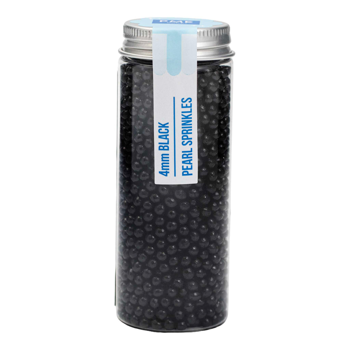 Parelstrooisels - Zwart 4mm (74g / 2,61oz)