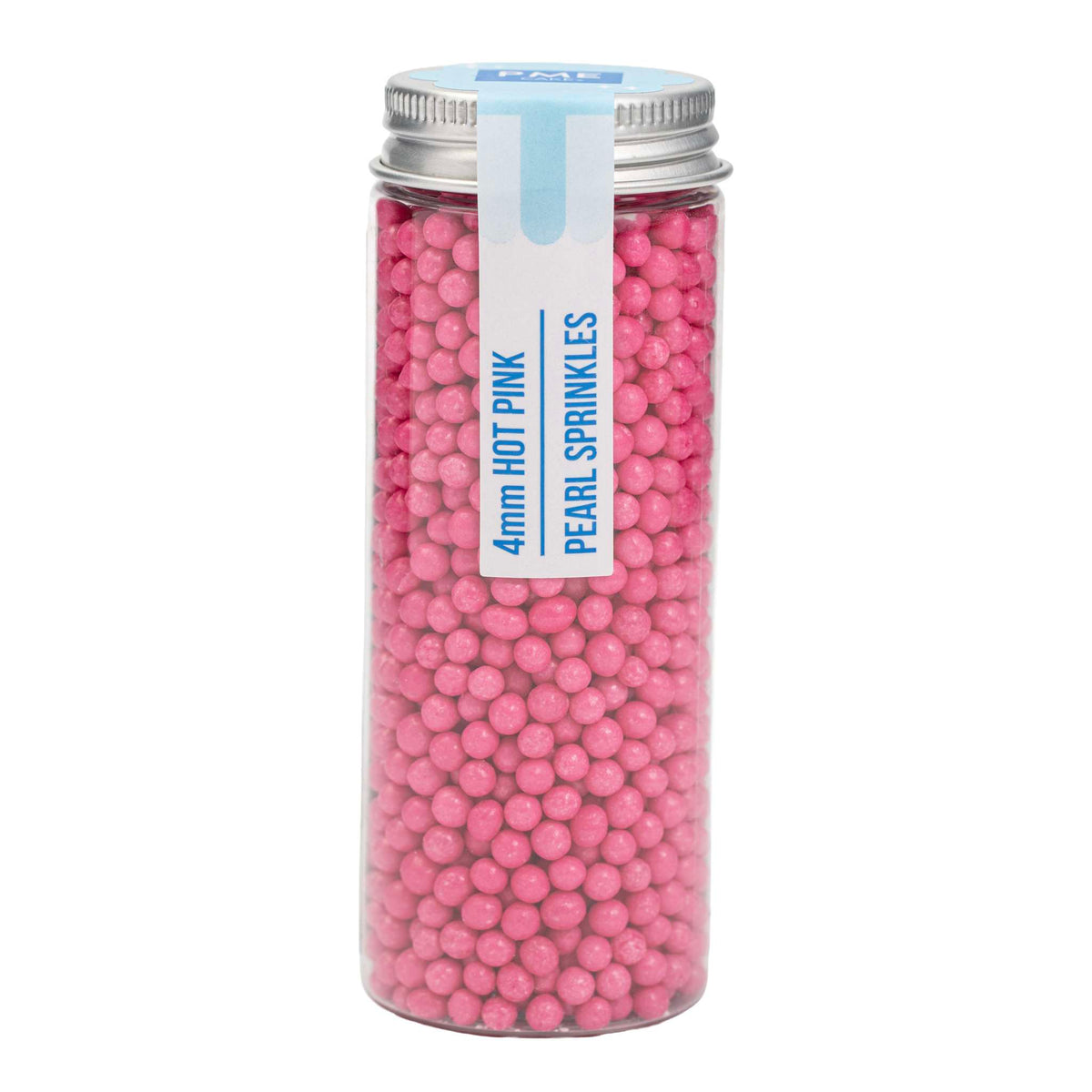 Parelstrooisels - Felroze 4mm (74g / 2,61oz)
