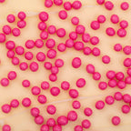 Perles comestibles - Rose vif 4mm (74g / 2,61oz)