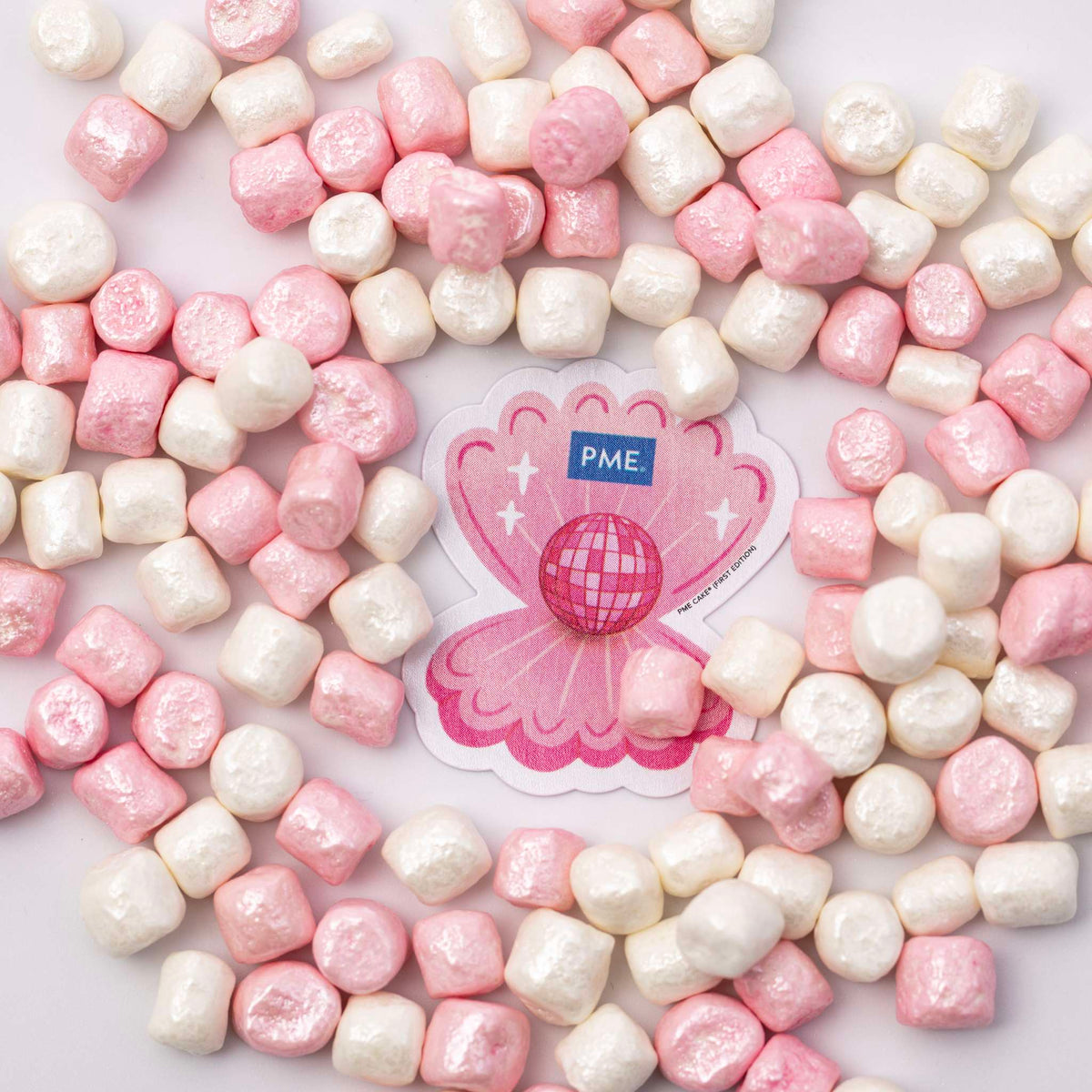 Pink & White Crunch Mallows (86g / 3.03oz)
