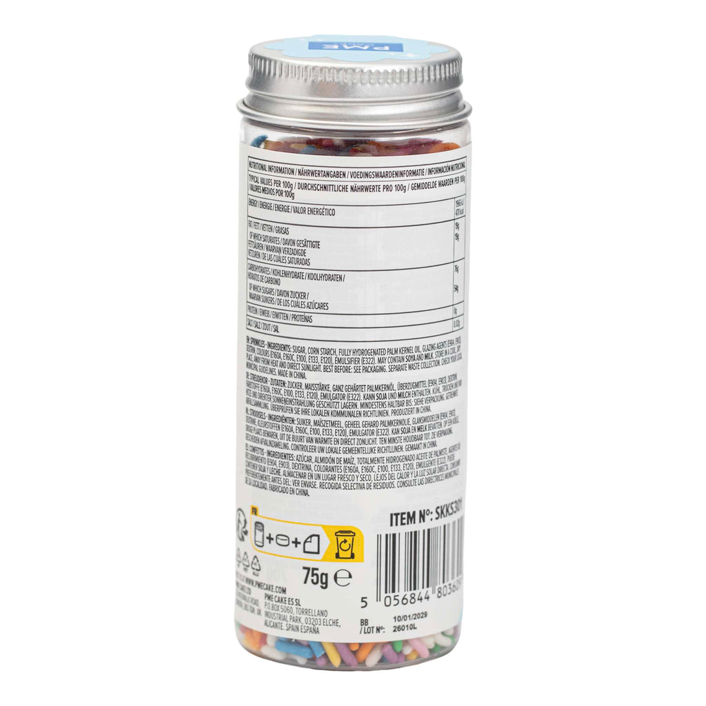 Sprinkles en Hilos - Arcoíris (75g / 2,64oz)