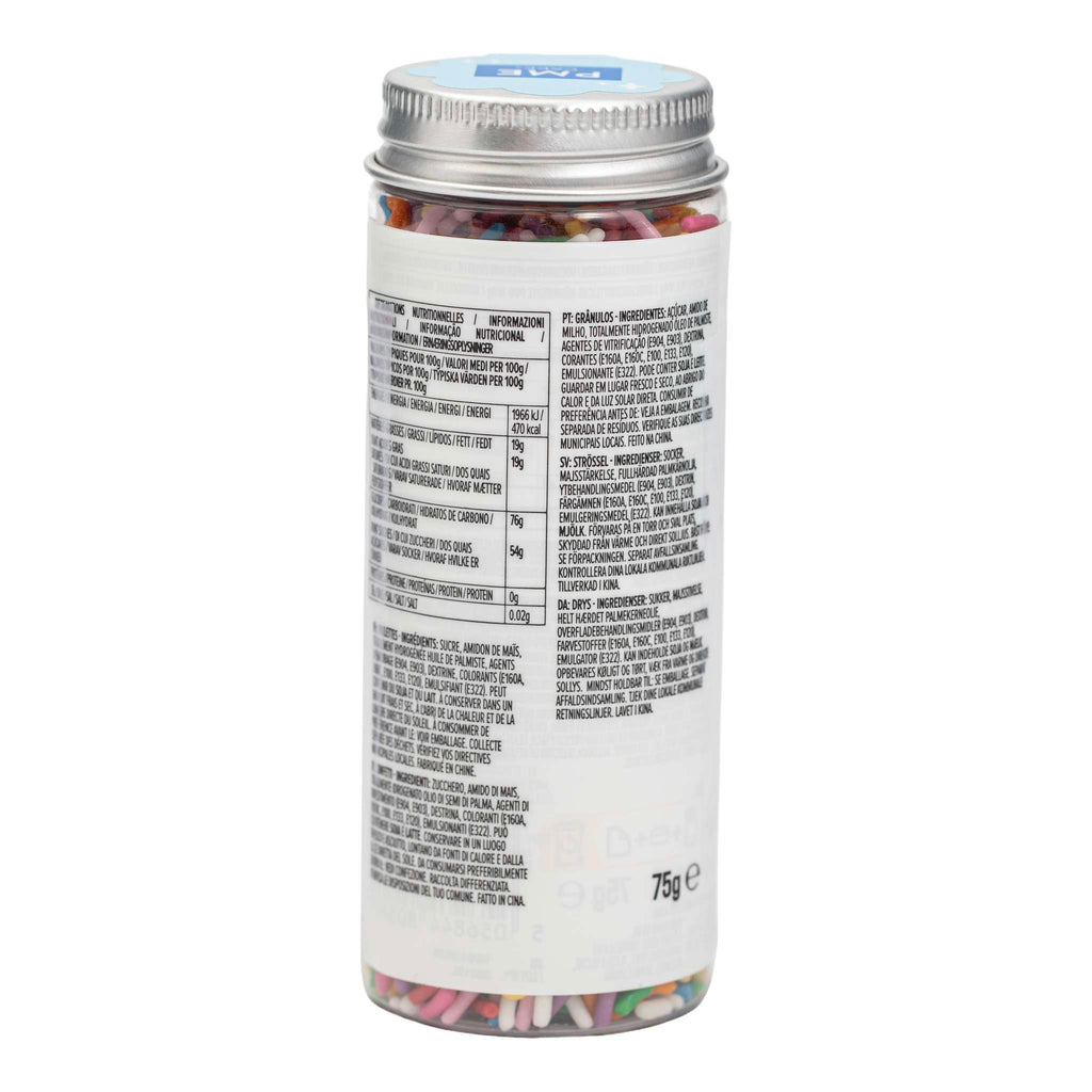 Sprinkles en Hilos - Arcoíris (75g / 2,64oz)