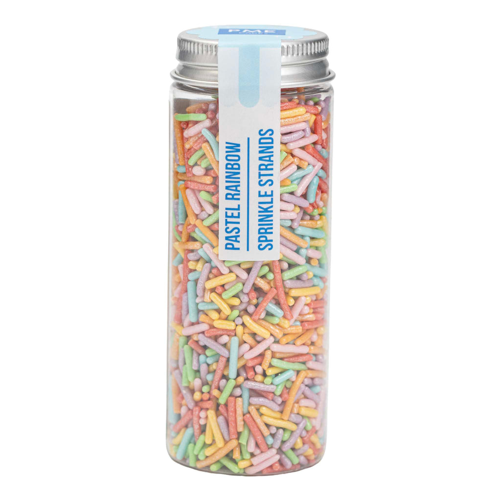 Fils de sprinkles - Arc-en-ciel pastel (75g / 2,64oz)
