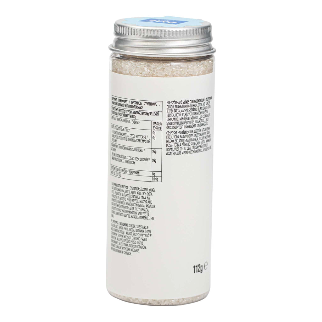 Zuckerstreusel - Weiße Perle (112g / 3,95oz)