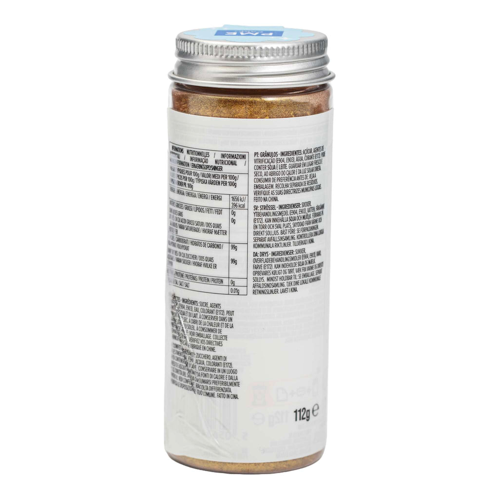 Gold Sugar Sprinkles (112g)