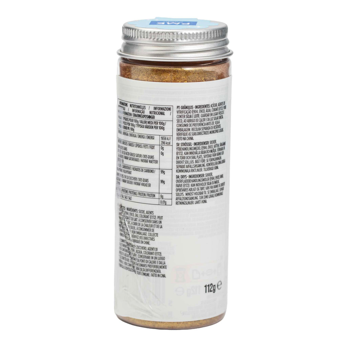Gold Sugar Sprinkles (112g)