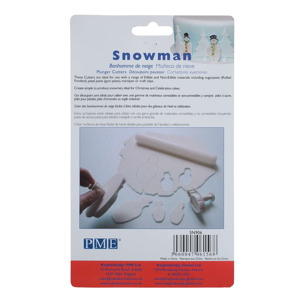 Nieuwe plunjers - S/M Sneeuwpop Set van 2