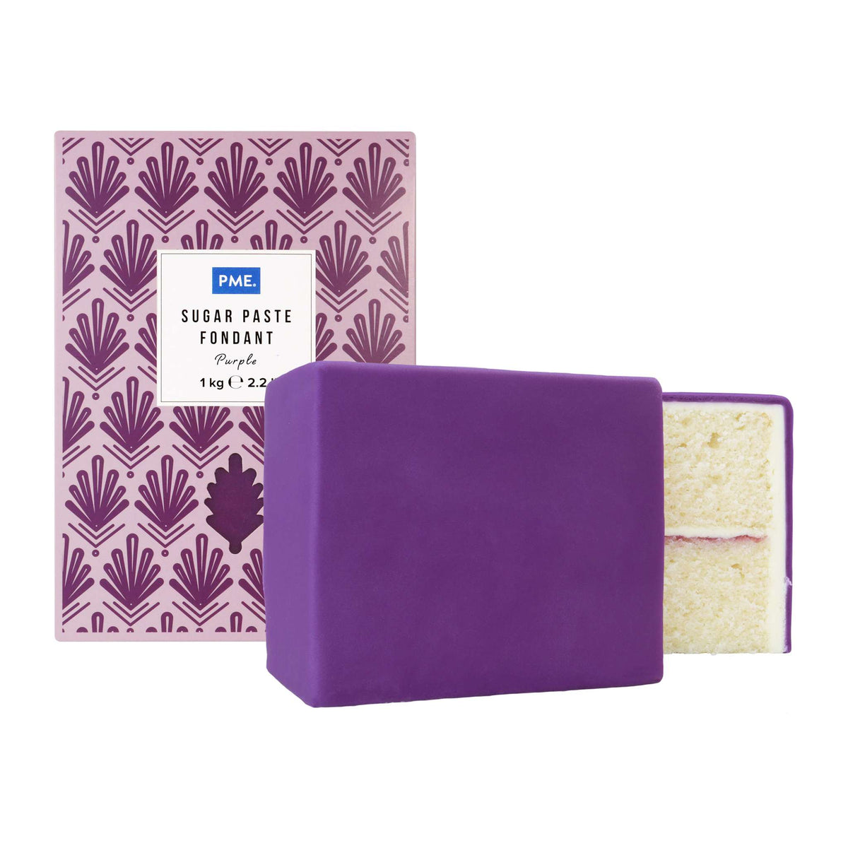 Zuckerpaste Fondant - Violett (1kg)