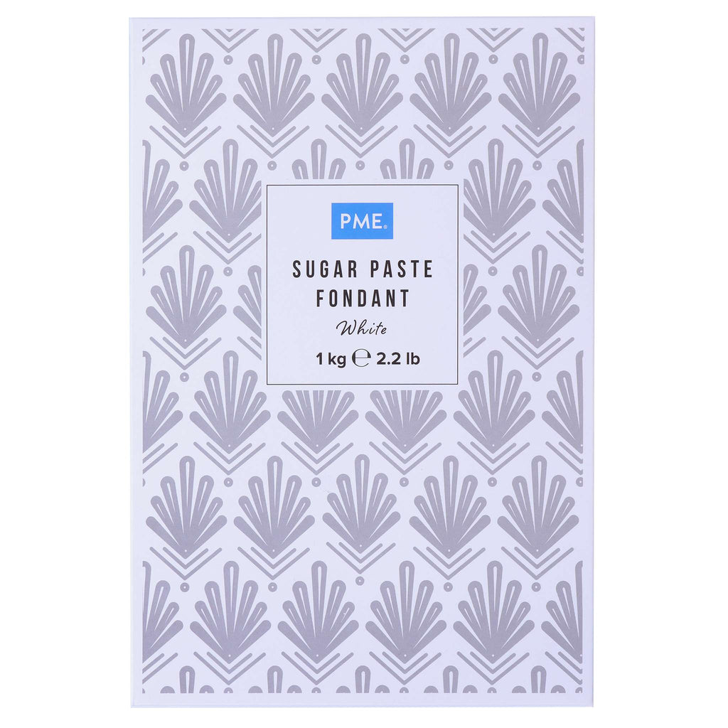 Pâte à Sucre Fondant - Blanc (1kg)