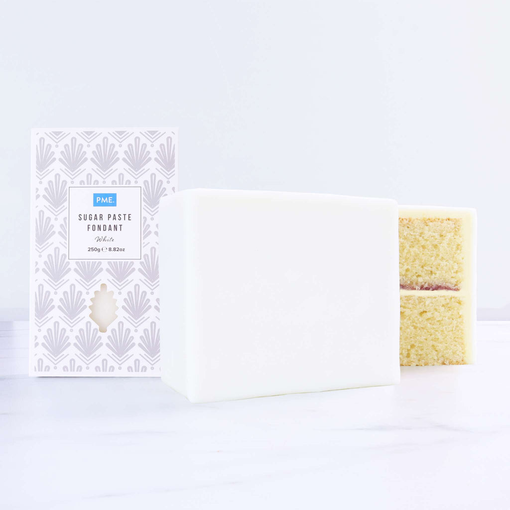Zuckerpaste Fondant - Weiß (250g)