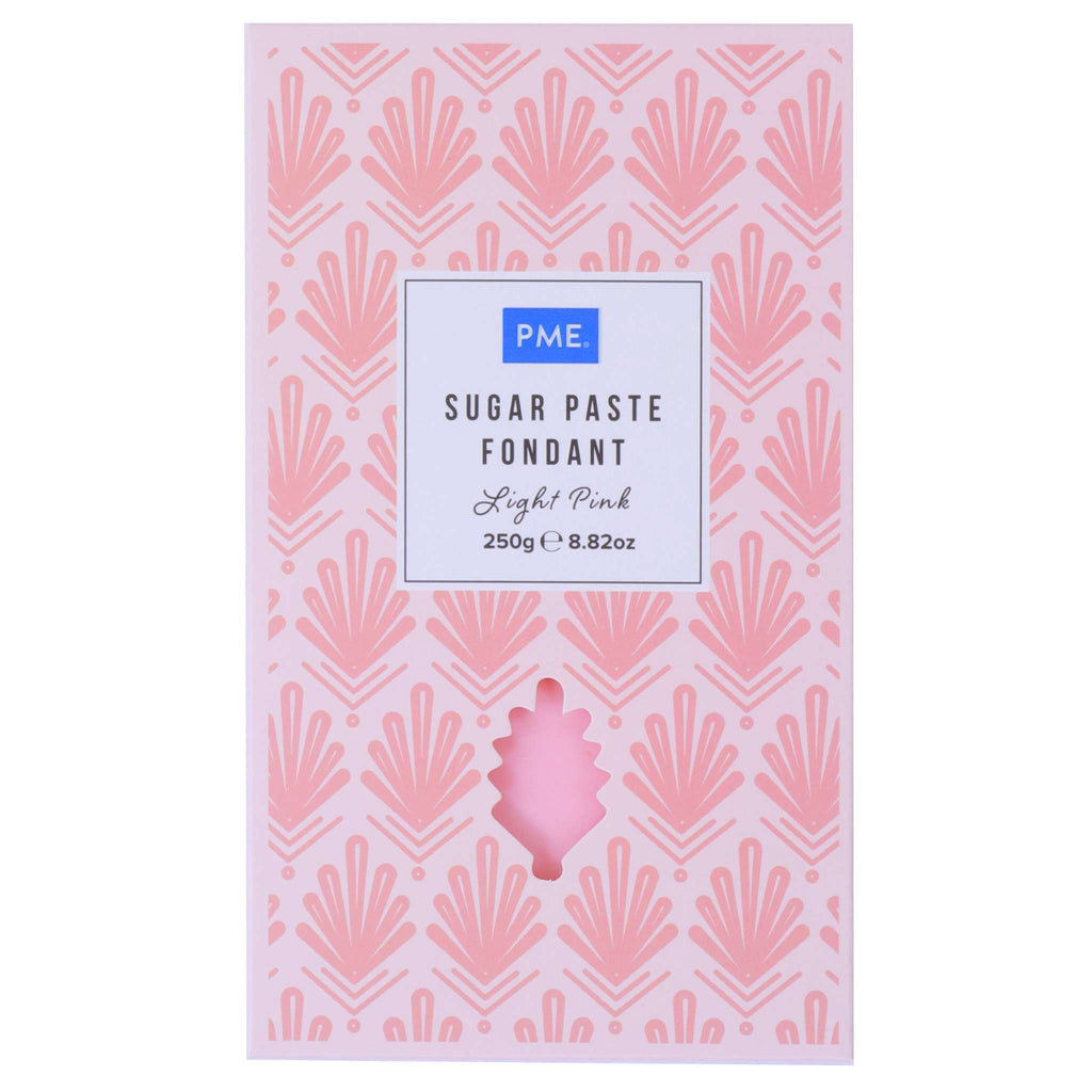 PME Light Pink Sugar Paste Fondant (250g / 8.82oz)
