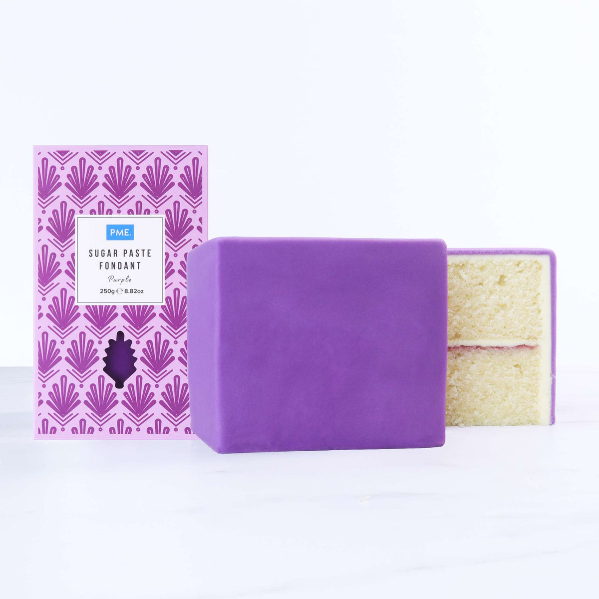 Pâte à Sucre Fondant - Violet (250g)
