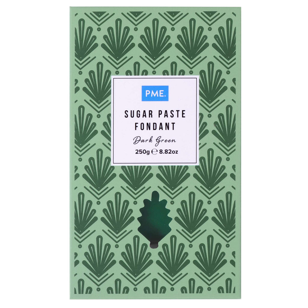 Pâte à Sucre Fondant - Vert Foncé (250g)