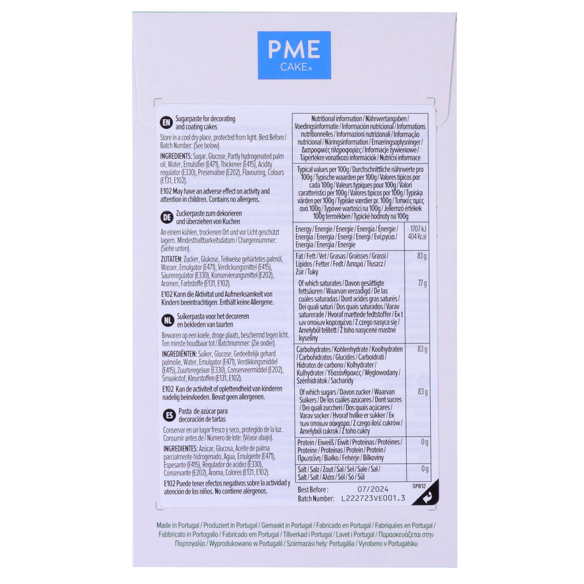 Pâte à Sucre Fondant - Vert Foncé (250g)