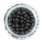 Kleine Perlen - Schwarz 100g (100g / 3.5oz)