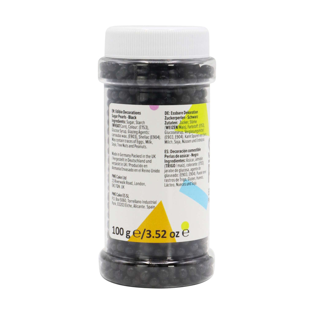 Kleine Perlen - Schwarz 100g (100g / 3.5oz)