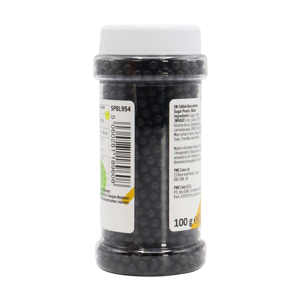 Kleine Perlen - Schwarz 100g (100g / 3.5oz)