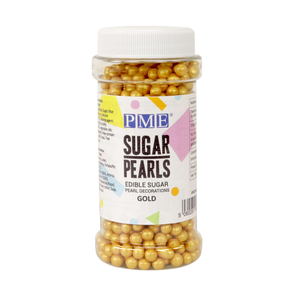 Suikerparels - Goud 4mm (60g / 2.11oz)