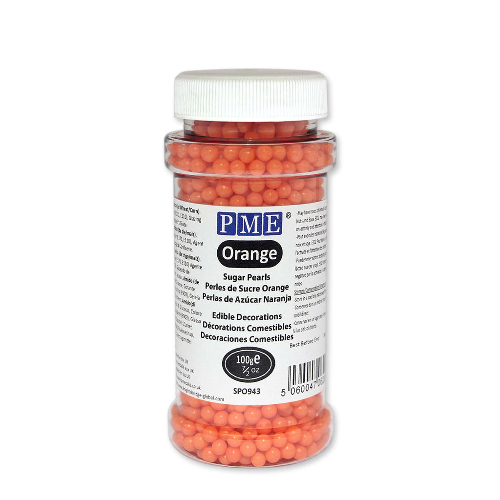 Perles de Sucre - Orange (100g / 3.5oz)