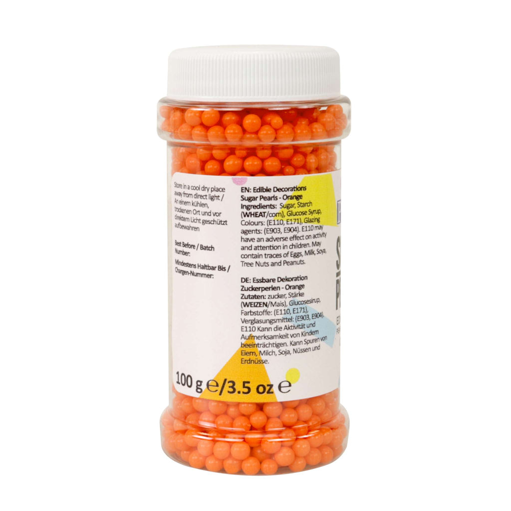 Perles de Sucre - Orange (100g / 3.5oz)