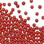 Red Sugar Pearls Sprinkles (100g / 3.52oz)