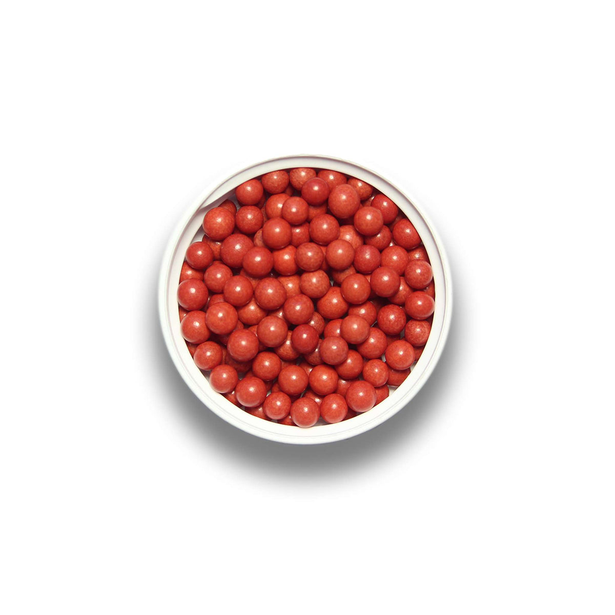 Red Sugar Pearls Sprinkles (100g / 3.52oz)