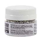 Silberne Zuckerperlen - 2.3mm (25g)