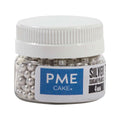 Silver Sugar Pearl Sprinkles 4mm (0.88oz / 25g)