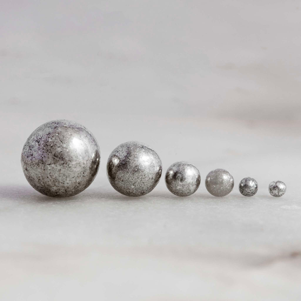 Silver Sugar Pearl Sprinkles 4mm (0.88oz / 25g)